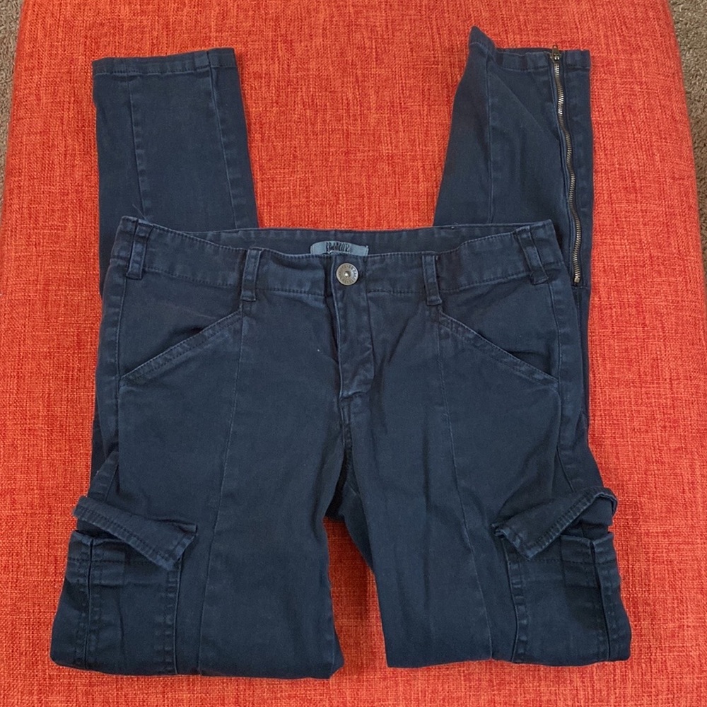Y2K BB Dakota Black Cargo Utility Trouser Pants